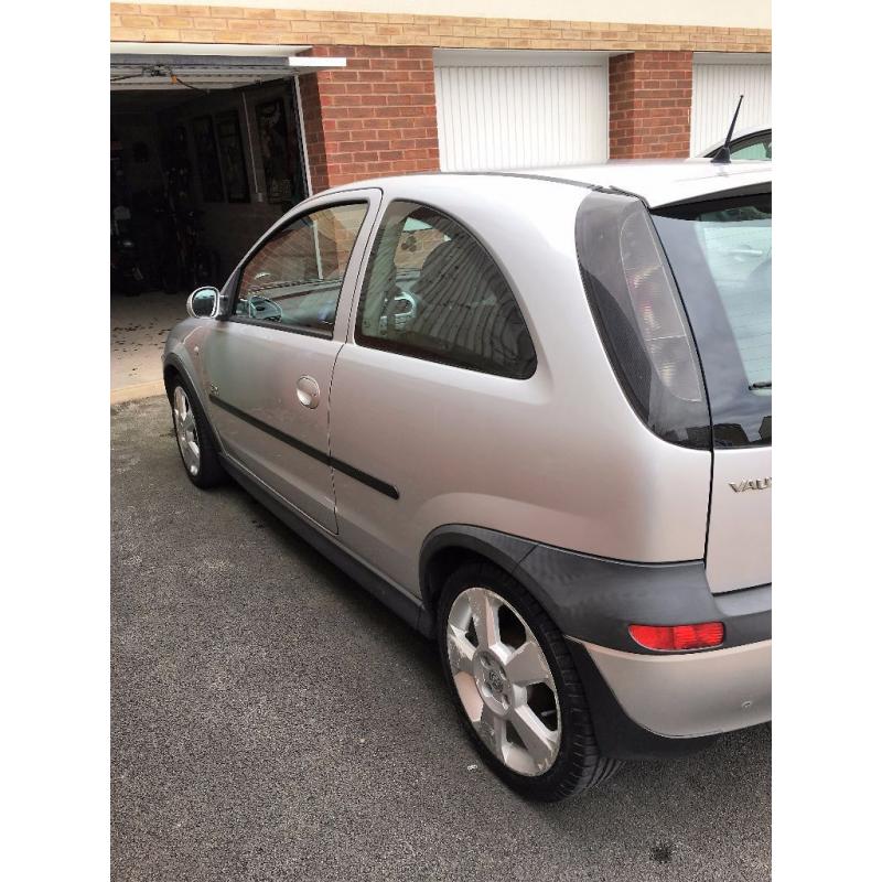 2003 Vauxhall Corsa 1.4 16v SRI Silver 3 door