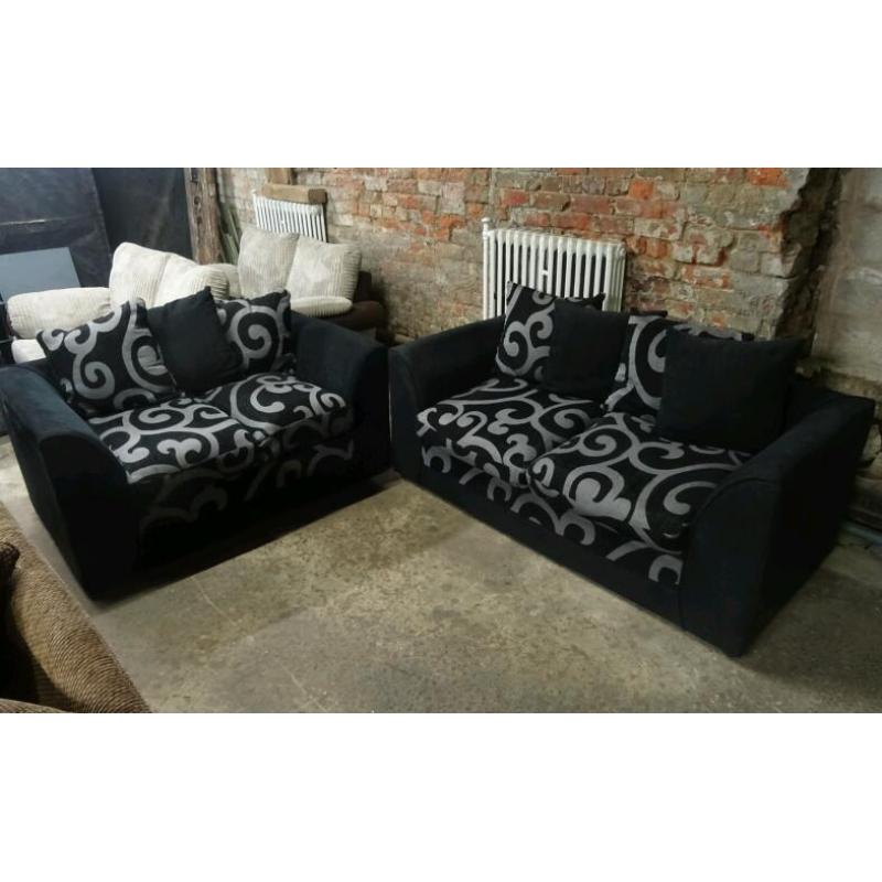 'Zina' 3+2 Seater Sofas *Free Delivery*