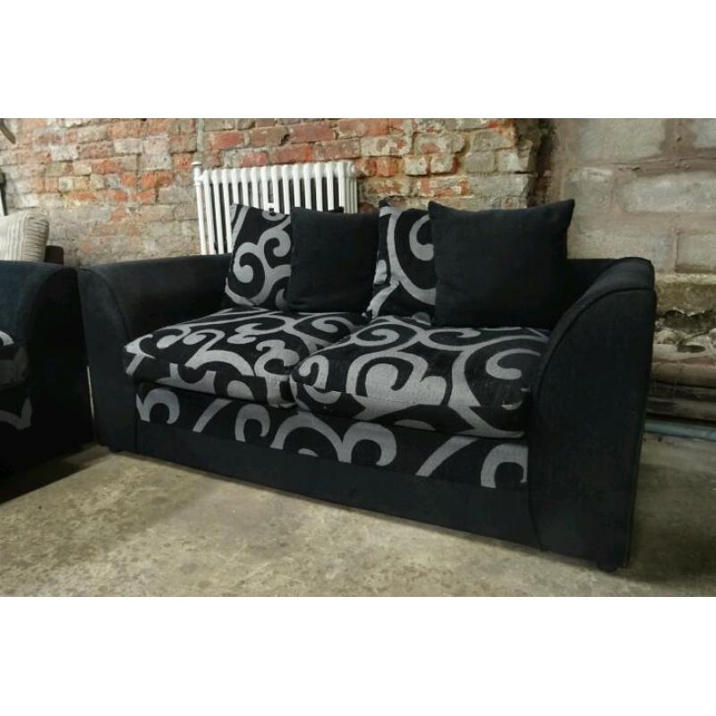 'Zina' 3+2 Seater Sofas *Free Delivery*