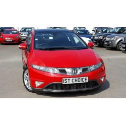 2009 HONDA CIVIC I-CTDI EX BIG SPECIFICATION INCLUDING LEATHER AND FULL SUNRO