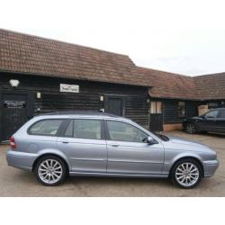 07 JAGUAR X-TYPE 2.5 V6i AUTOMATIC 4X4 TOURING/ESTATE NEW MOT 71K FMDSH 7 STAMPS