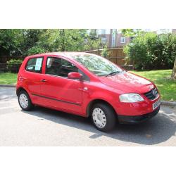 Red VW Fox Red VG Condition New MOT FSH