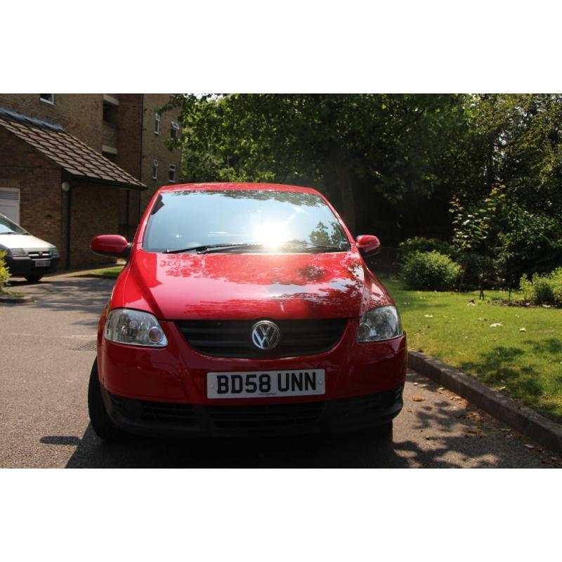 Red VW Fox Red VG Condition New MOT FSH