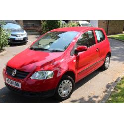 Red VW Fox Red VG Condition New MOT FSH