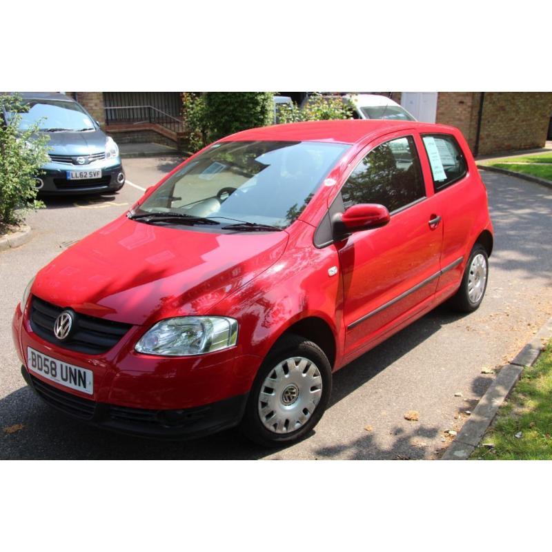 Red VW Fox Red VG Condition New MOT FSH