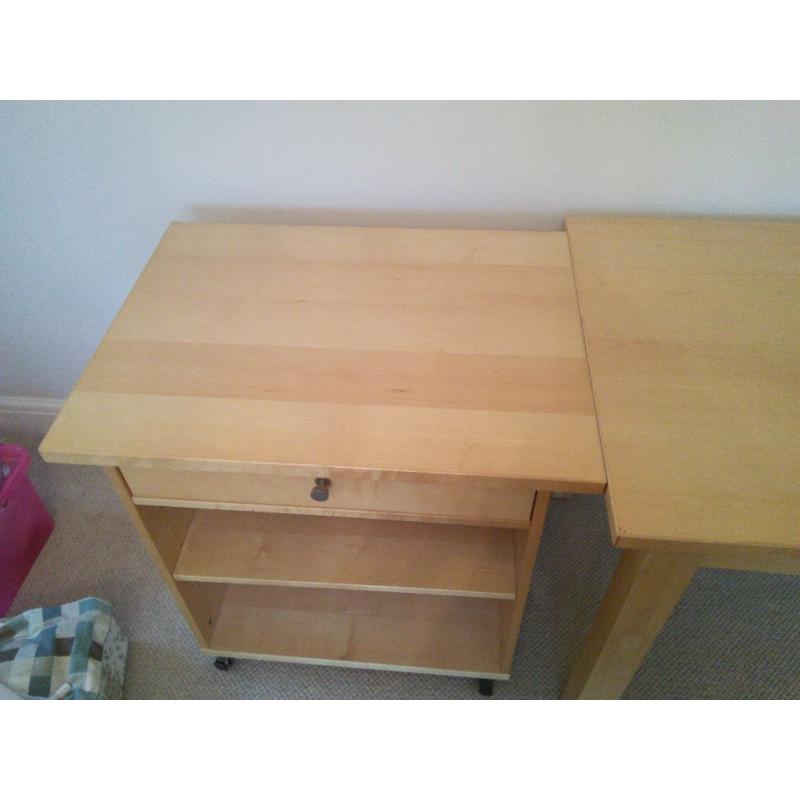 john lewis maple desk