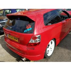 Honda civic type s ep2 1.6 full type r replica