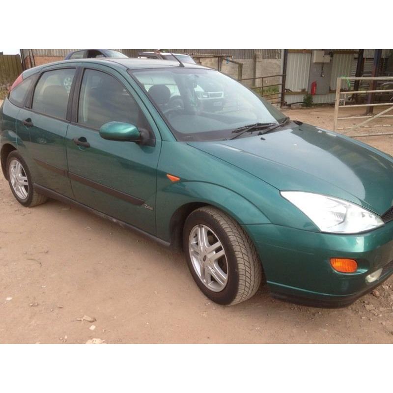 2001 Ford Focus Zetec 1.8 petrol mot Feb 2017 cambelt at 83,000 drives well