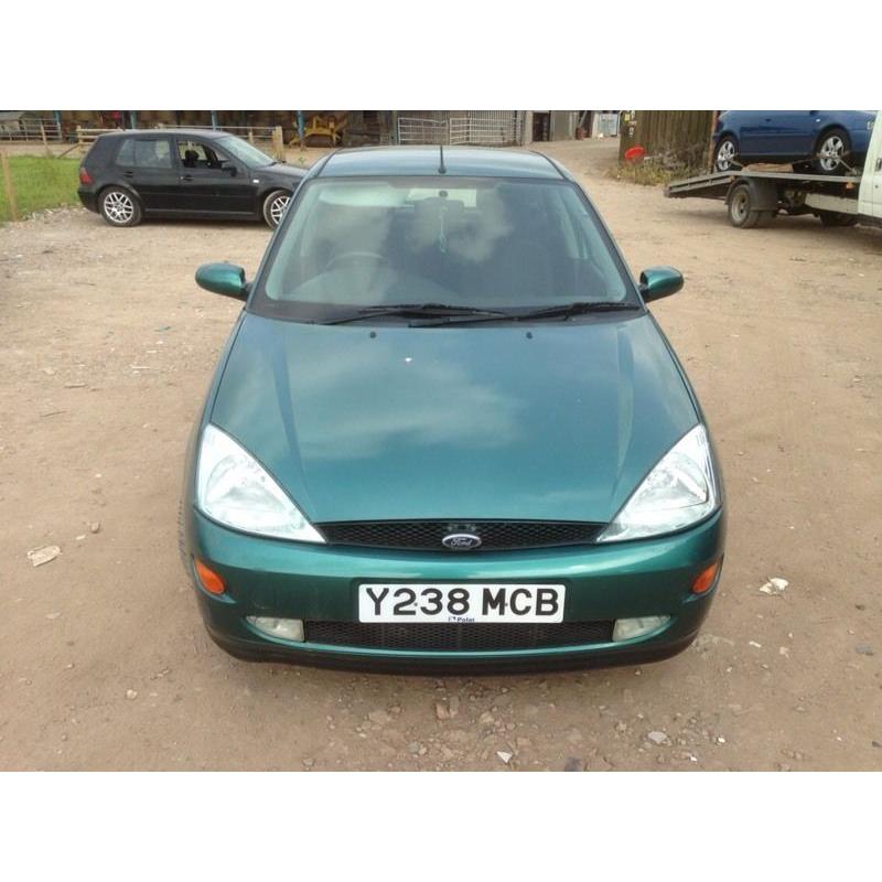 2001 Ford Focus Zetec 1.8 petrol mot Feb 2017 cambelt at 83,000 drives well