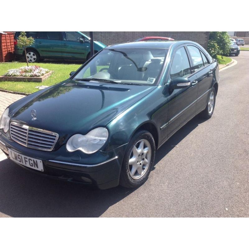 Mercedes Benz c220 Cdi turbo diesel automatic 2002 facelift model 4 door saloon