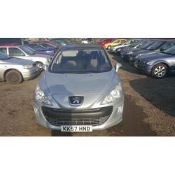 Peugeot 308 1.6 VTi SE 5dr, PANAROMIC SUNROOF, HPI CLEAR, 2 KEYS, FULL SERVICE HISTORY, LONG MOT