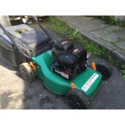 Cheap petrol lawn mower