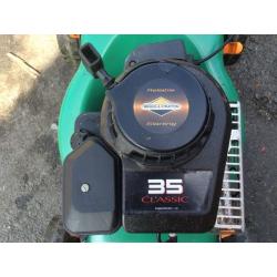 Cheap petrol lawn mower