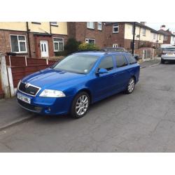 SKODA OCTAVIA VRS ESTATE TURBO DIESEL 57 PLATE