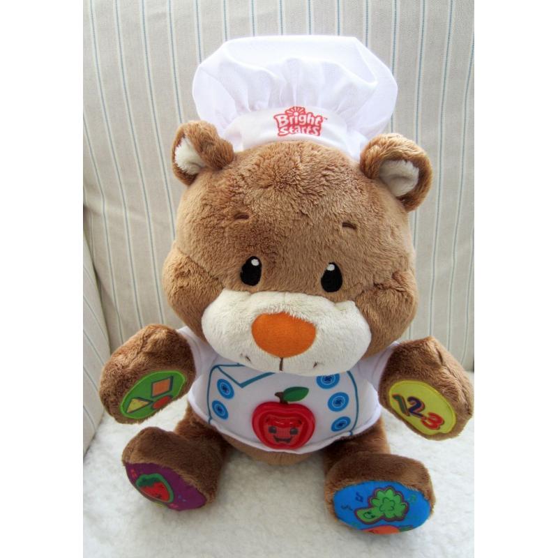 Bright Starts Cookie The Giggling Gourmet Bear.