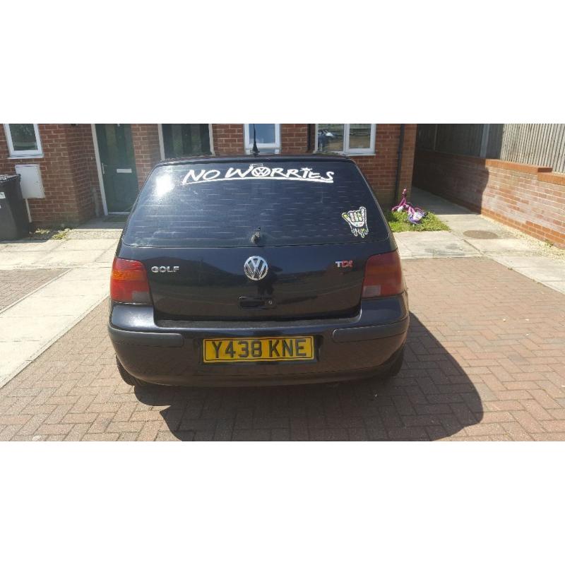 Mk4 1.9 tdi black golf