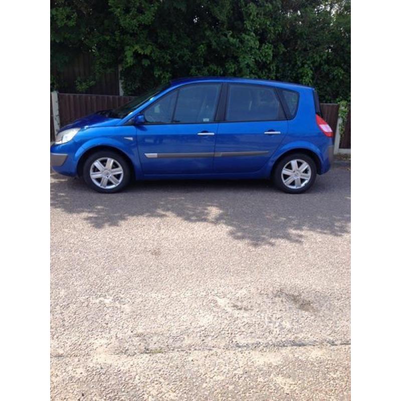 Renualt scenic dynamic 1.5 diesel mot feb 17 nice straight car which drives fantastic