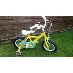 Girls 10 inch bike