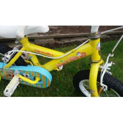 Girls 10 inch bike