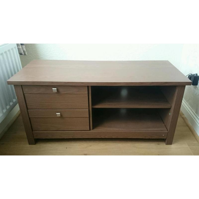 Argos Walnut TV Media Unit Stand