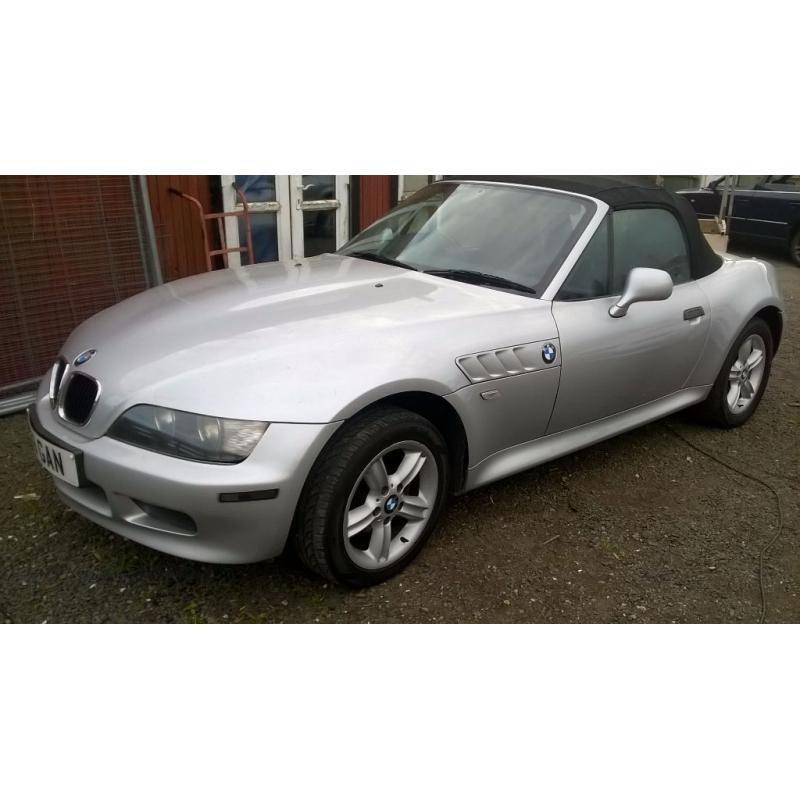 BMW 2000 Z3 ROADSTER 2 D R CONVERTIBLE 1.9 MANUAL SILVER