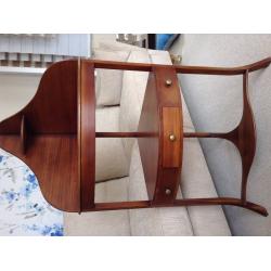 Walnut vaneer corner unit