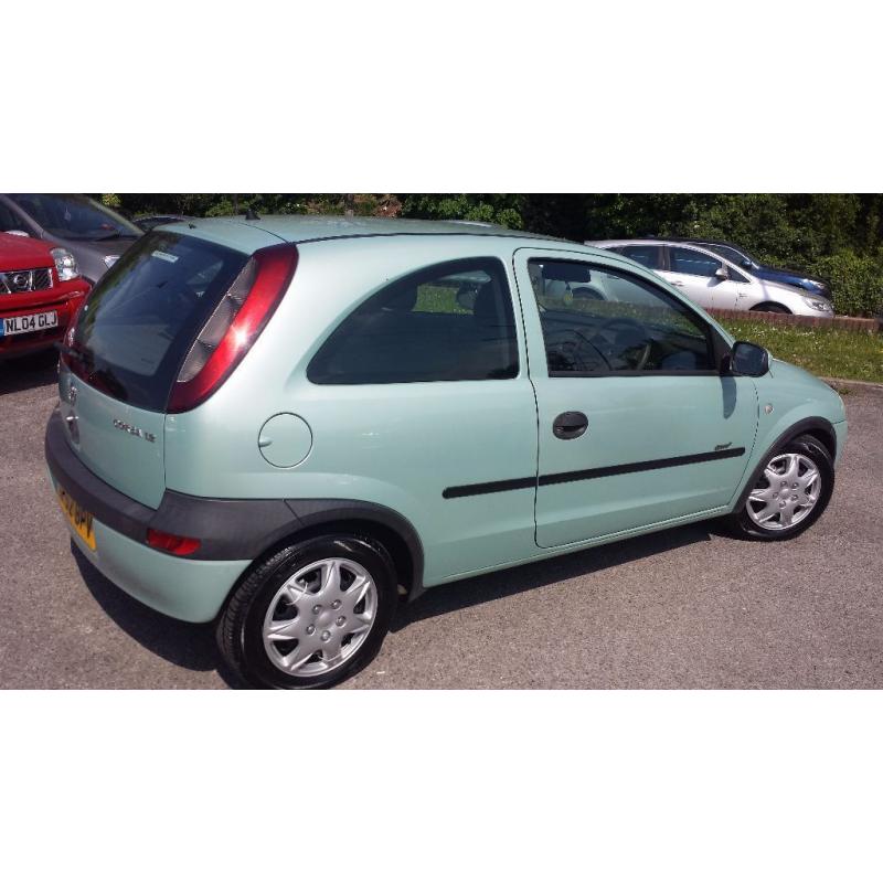 vauxhall corsa 1.2 full service history 52 reg