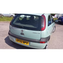 vauxhall corsa 1.2 full service history 52 reg