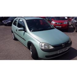 vauxhall corsa 1.2 full service history 52 reg