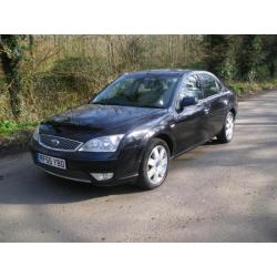 FORD MONDEO GHIA X TDCI, Black, Manual, Diesel, 2005