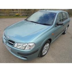 Nissan Almera 1.8 S 5dr AUTOMATIC LOW MILEAGE