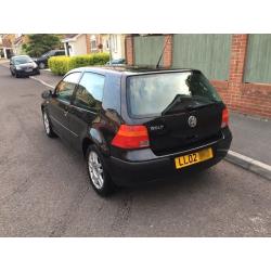 VW Volkswagen Golf 1.4 2002 - 11 Months MOT