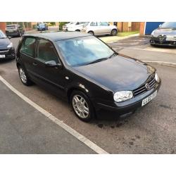 VW Volkswagen Golf 1.4 2002 - 11 Months MOT