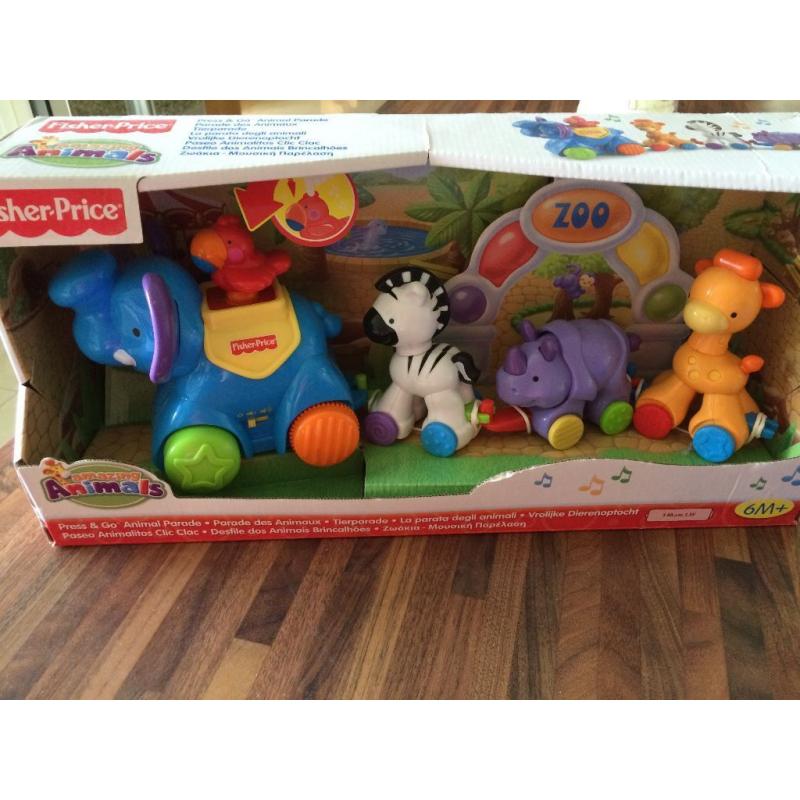 Fisher Price Press & Go Animal Parade