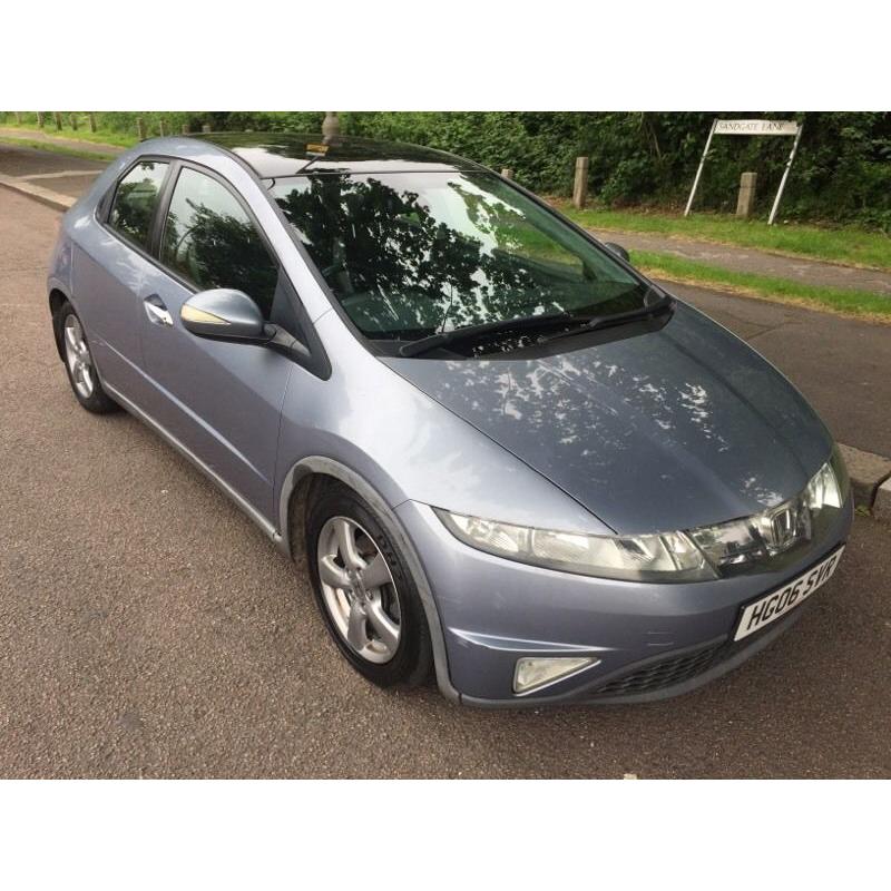 HONDA CIVIC 2006 ES CDTI DIESEL,PANORAMIC ROOF,EXCELLENT CONDITION,DRIVES GREAT,1 YEAR MOT,2 KEYS