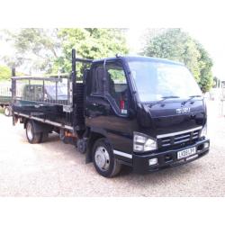 2008 08 Isuzu Truck NKR Grafter - DROPSIDE - TAIL LIFT - BLACK - Warranty