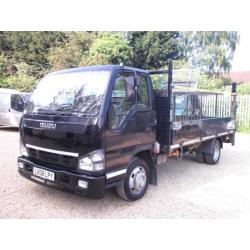 2008 08 Isuzu Truck NKR Grafter - DROPSIDE - TAIL LIFT - BLACK - Warranty