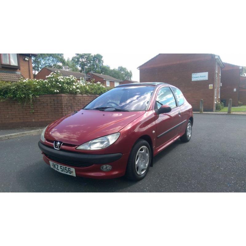 PEUGEOT 206 1.4 DIESEL 12 MONTHS MOT