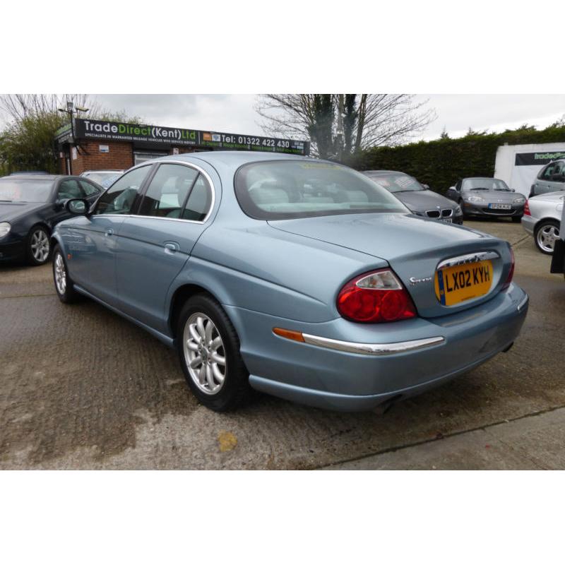 Jaguar S-TYPE 2.5 V6 AUTO SE, FULL LEATHER, MEMORY SEATS, 67,000 MILES ONLY