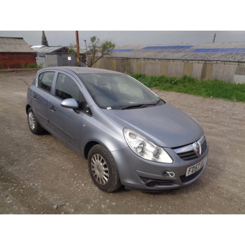 2007 VAUXHALL CORSA 1.3 CDTI LIFE 5DOOR HATCHBACK GREY