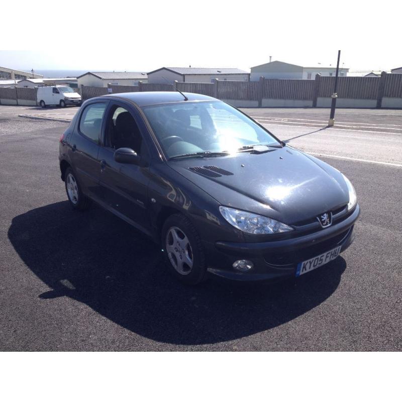 05 Plate Peugeot 206. 1.4 litre, MOT December, 5 Door. 80k miles.