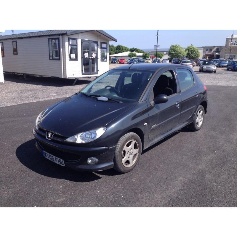 05 Plate Peugeot 206. 1.4 litre, MOT December, 5 Door. 80k miles.