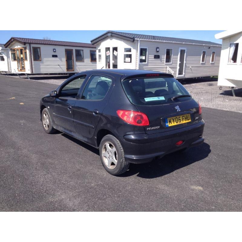 05 Plate Peugeot 206. 1.4 litre, MOT December, 5 Door. 80k miles.