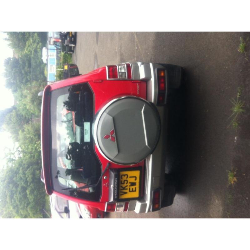 Mitsubishi shogun 12 months mot