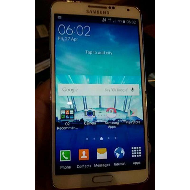 Samsung galaxy note 3 UNLOCKED with box and accessories