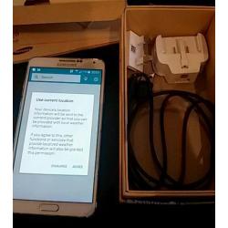 Samsung galaxy note 3 UNLOCKED with box and accessories