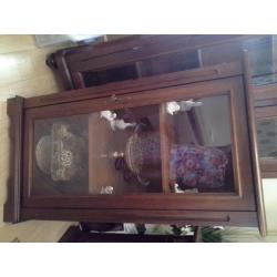 glass display cabinet