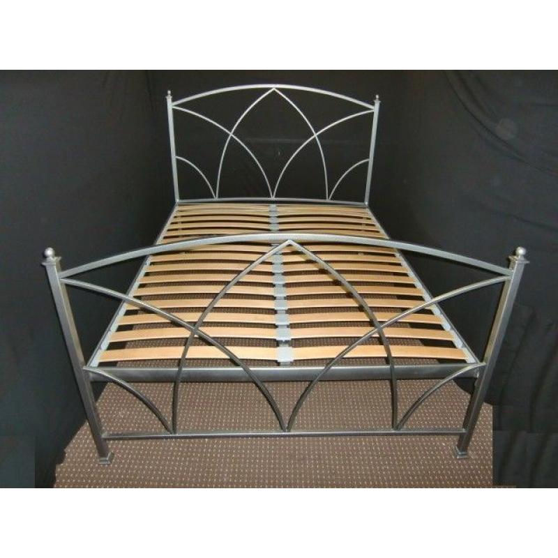 Handmade steel bed frame KING SIZE METAL BED FRAME