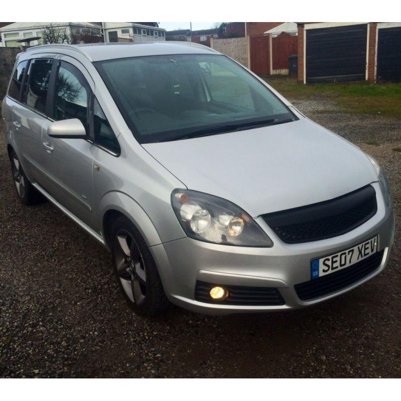 Vauxhall Zafira SRI ( LOW MILEAGE )