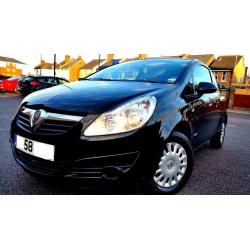 2008 VAUXHALL CORSA 1.3CDTI, 30 TAX ONLY 75000 MILES, 3 MONTH WARRANTY+P/X WELCOME